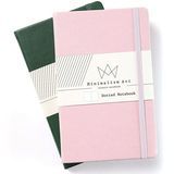 Minimalizmus Art Dotted Notebook