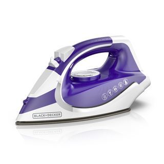 Čierna + Decker light, N Go Cordless Iron, fialová, ICL500