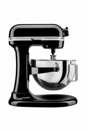 čierny mixér kitchenaid