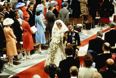 Princ Charles Princezná Diana Kráľovská svadba 1981