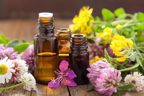 éterické oleje a lekárske kvety byliny