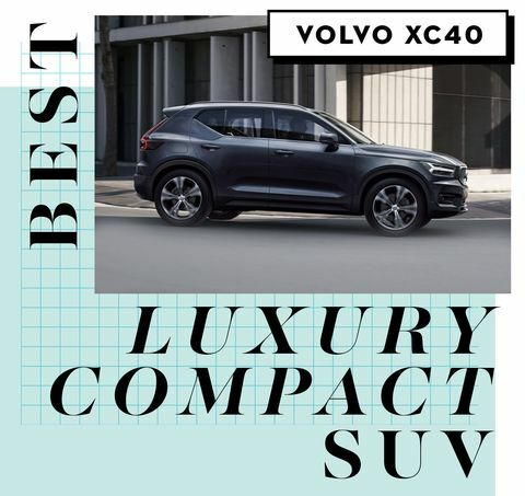 ocenenie najlepších automobilov najlepší luxusný kompaktný suv volvo xc40