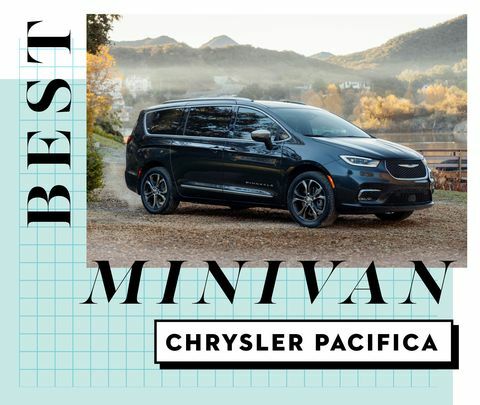 ocenenie najlepších automobilov najlepší minivan chrysler pacifica
