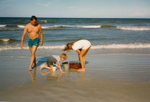 Florida - St. Augustine Beach - Time for Břeženky - júl 1985 Barbara Ann Spengler